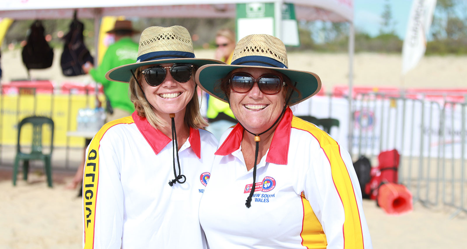 Officials at a carnival